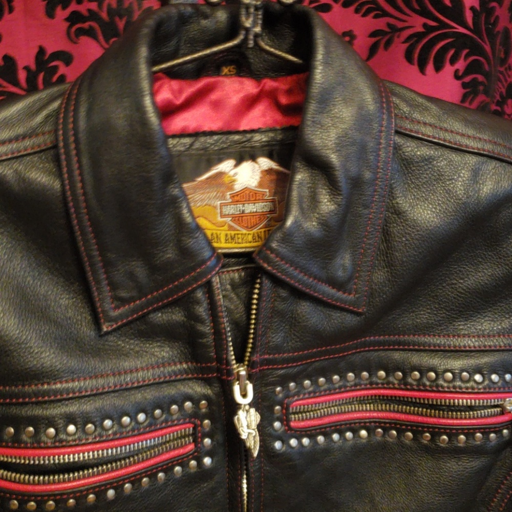 Leather Harley Davidson